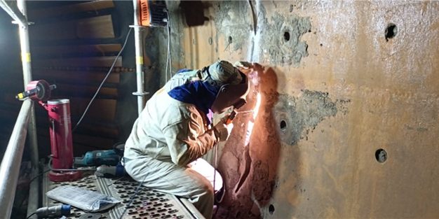 Proceso de soldadura