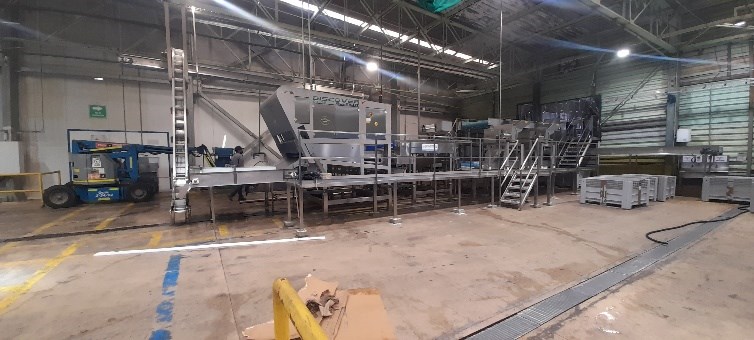Montaje de línea en planta