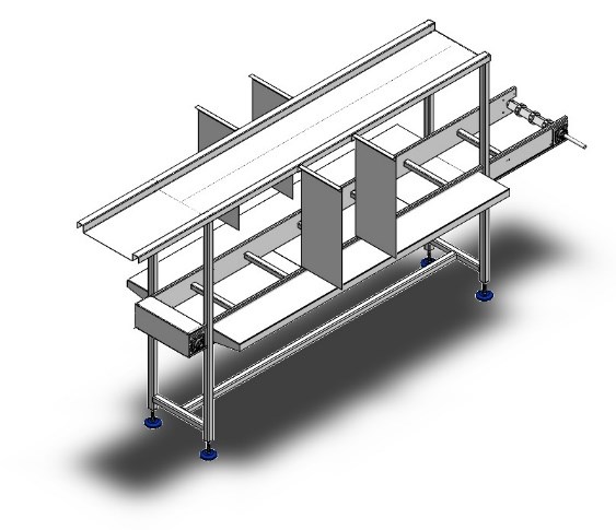 Fabricación de transportador en taller